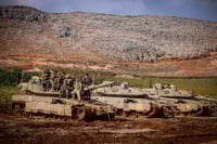 לוחמי צה"ל סמוך לגבול עם לבנון 