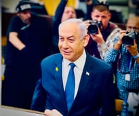 נתניהו בבית המשפט