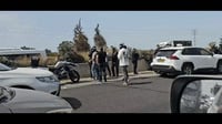 רגע מעצר חשוד לפני זמן קצר