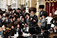 הרה"צ רבי אלימלך בידרמן בחול המועד פסח באשדוד