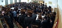 האדמו"ר מסאדיגורה בטיש באנטווערפן