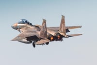 המראת מטוסי קרב של חיל האוויר לתקיפות בתימן