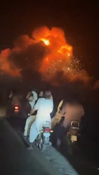 התקיפה בפקיסטן, הלילה
