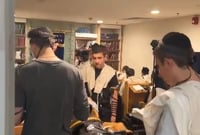 בשדה התעופה באתיופיה