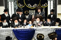שמחת בר המצווה בחצה"ק ספינקא - נאראל 