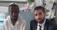 "להתחזק": הרב שניר גואטה ביקר את השחקן בבית החולים