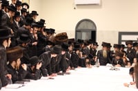 מוצאי שבת הילולא בזוועהיל