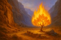 והסנה איננו אכל - המדבר כמקום של התגלות