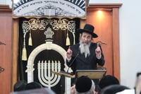 הגה"צ רבי בנימין פינקל בשיחת הכנה לשבועות
