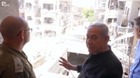 נתניהו בזירת הנפילה בבת ים; זה המסר החריף שהעביר לאיראנים | צפו