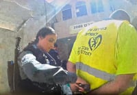 כשברקע נשמעת אזעקת טילים: הסרטון של עובד התחזוקה מירושלים - והמעצר