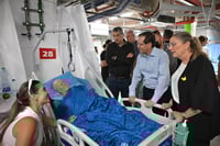 נשיא המדינה בביקור חולים 
