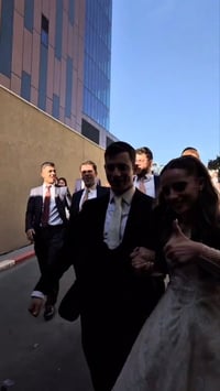 החתונה שפונתה באזעקה