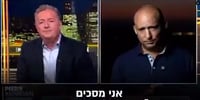 נפתלי בנט  אמש בראיון אצל פירס מורגן