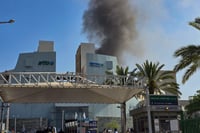 הפגיעה הבוקר בבית החולים