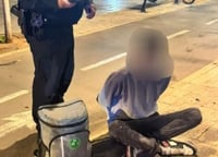 נתפס בפעם השלישית: מה חיפש הצעיר מבת ים ליז אזור הנפילה?