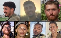 סגן מתן שי ישינובסקי ז"ל, סמ"ר רונאל בן-משה ז"ל, סמ"ר ניב רדיע ז"ל, סמל רונן שפירו ז"ל, סמל שחר מנואב ז"ל, סמל מעיין ברוך פרלשטיין ז"ל וסמ"ר אלון דוידוב ז"ל