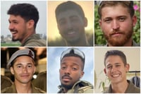 סגן מתן שי ישינובסקי ז"ל, סמ"ר רונאל בן-משה ז"ל, סמ"ר ניב רדיע ז"ל, סמל רונן שפירו ז"ל, סמל שחר מנואב ז"ל וסמל מעיין ברוך פרלשטיין ז"ל