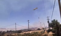 רביעיית מטוסים מסייעים: שריפה פרצה סמוך ליישוב החרדי בגוש עציון