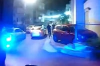חוליה חמושה באקדח נעצרה אחרי מרדף וירי | צפו בתיעוד ממצלמת הקסדה