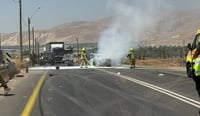 זירת התאונה