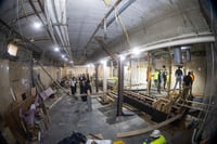 הרחבת המקווה טהרה בחצה"ק באבוב
