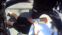 מלווה בירי | הלוחמים פתחו במרדף אחר גנב רכב שפגע ברכבים ונמלט • צפו