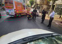 זירת התאונה בבני ברק, הבוקר
