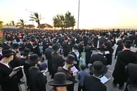 עצרת תפילה לביטול גזירת הגיוס בערד