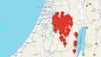 אזעקות הופעלו באזור ירושלים | הטיל הבליסטי מתימן - יורט בהצלה