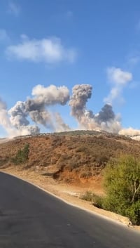 צה"ל תקף תשתיות תת-קרקעיות של חיזבאללה בדרום לבנון