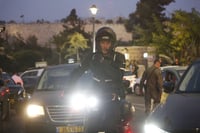 היערכות המשטרה בעיר העתיקה בירושלים