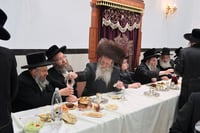 שמחת בר מצוה לבן זקוניו של האדמו"ר מלעלוב בראנוביץ