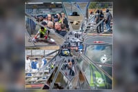 שני מחבלים, שישה נרצחים ועשרות פצועים | 104 תמונות מדממות מזירת הפיגוע הרצחני