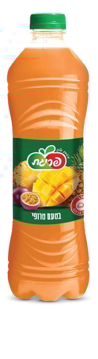 פריגת משיקה משקה בטעם טרופי חדש ללא חומרים משמרים