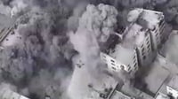 צה"ל מגביר את התקיפות בעיר עזה: כך קרסו המגדלים בשניות | צפו