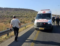 פיגוע בשומרון: משאית התנגשה ברכב, המחבל חוסל | צעיר כבן 20 נפצע קשה - נבדק אם מידי דו"צ