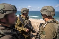 הרמטכ"ל על חוף הים העזתי