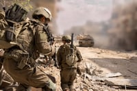 מחבלים ירו נ"ט ופצמ"רים לעבר הכוחות בעזה - וחוסלו; לוחם צה"ל נפצע באורח קל