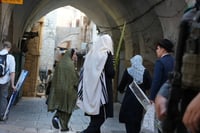 המשטרה בירושלים בחג סוכות