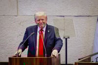 טראמפ בישראל | שידור חי: נשיא ארה"ב במליאת הכנסת