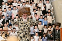 חג הסוכות בחצה"ק ויזניץ
