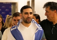 כלפון ביום שחרורו