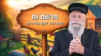 פינתו של הרב יעקב גלויברמן: מה מסתתר מאחורי השם “נח”? | צפו