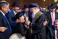 היועץ החרדי של בן גביר 'בירמץ' את בנו, כל הבכירים הגיעו לאחל מזל טוב | תיעוד