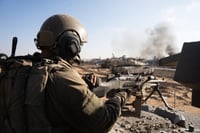 תמונות מפעילות כוחות צוות הקרב של חטיבת הנח״ל במרחב הקו הצהוב