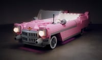 הקדילאק הוורודה מאבני הלגו