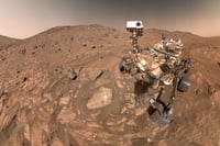 רכב החלל Perseverance במאדים
