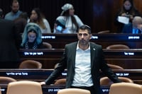 שר התקשורת קרעי במליאת הכנסת