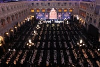 המעמד להקמת המבנה החדש